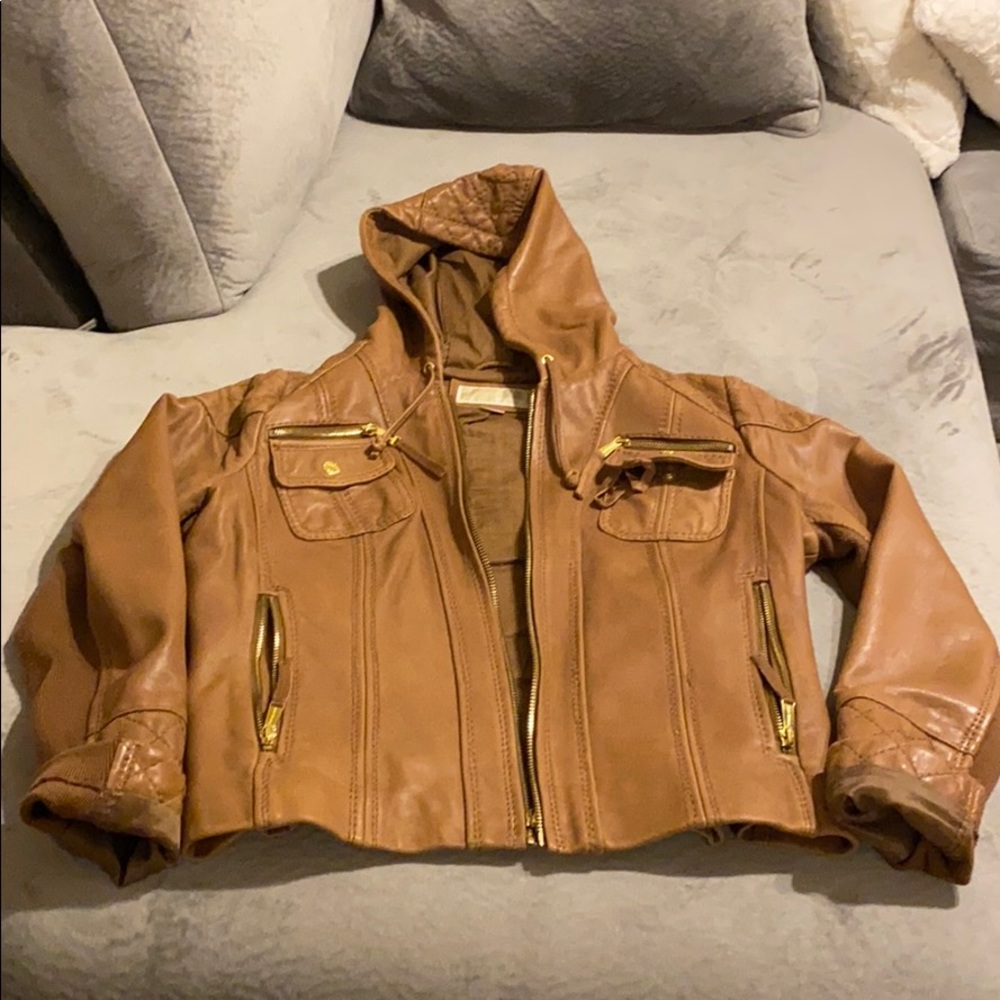 Michael Kors Leather Moto vintage.
